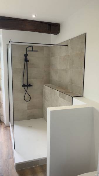 Douche à l'italienne