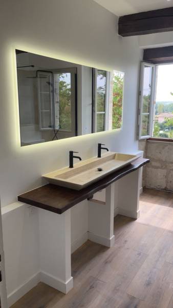 Meuble vasque sur mesure
